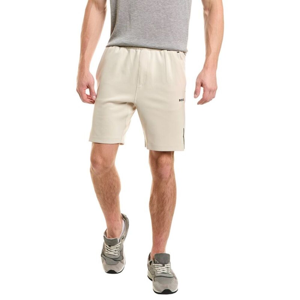 Hugo Boss Mens Hecon Active Short, Beige